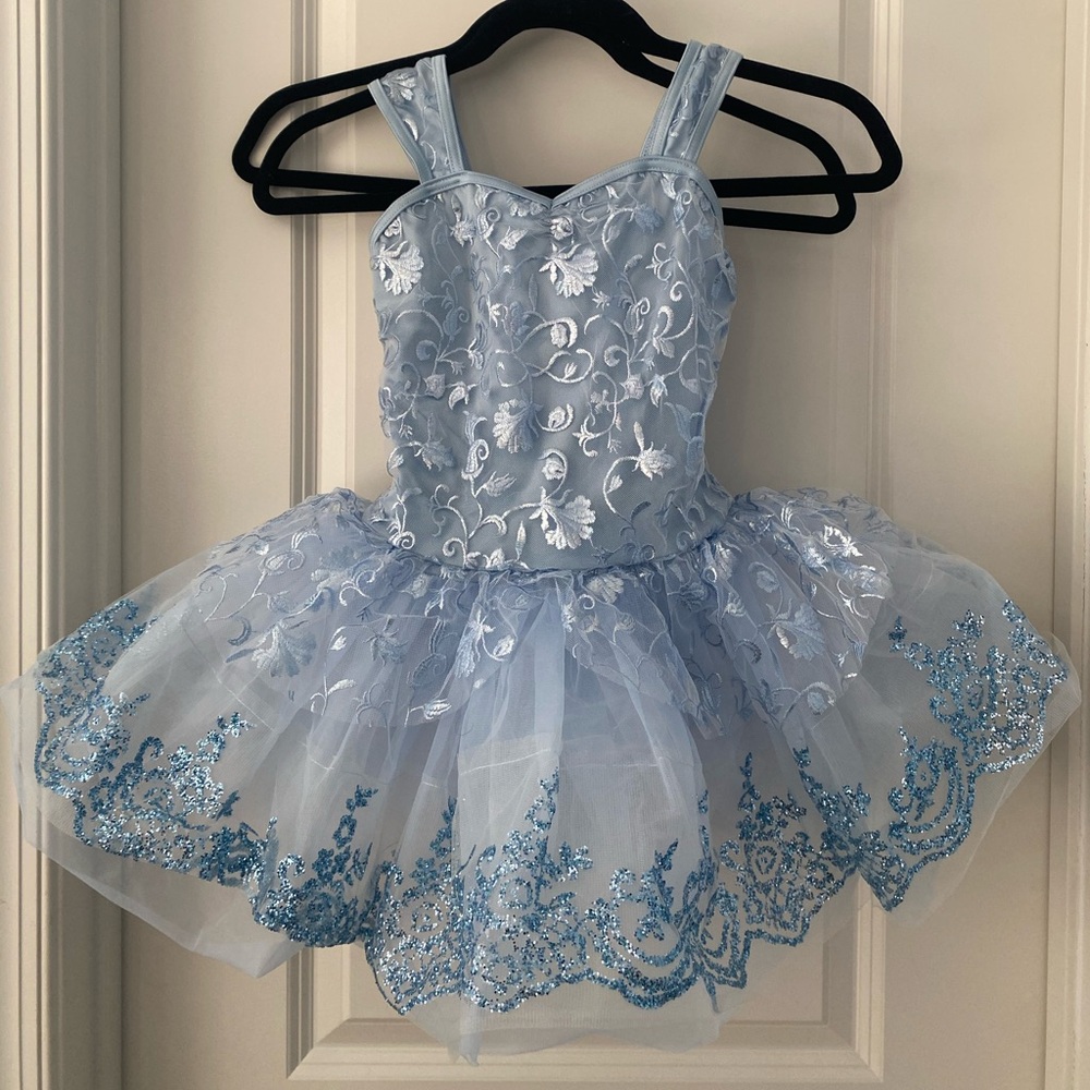Blue ballet costume